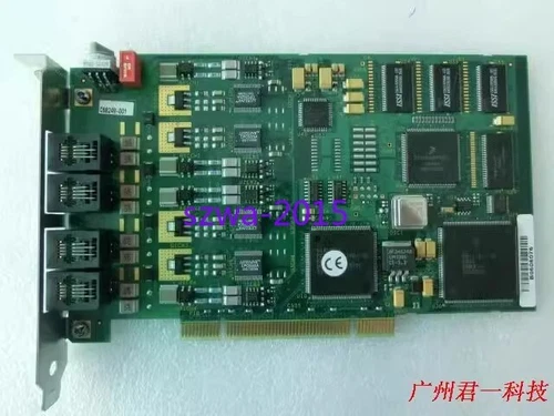 Dialogic D4PCIU4SEQ D4PCIU4SEW 4-port Analog Voice PCIe express - Picture 1 of 2