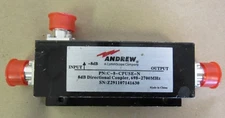 ANDREW COMMSCOPE CO. PN: C-8-CPUSE-N, 8dB DIRECTIONAL COUPLER