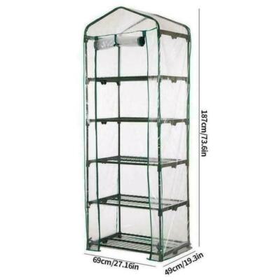 Garden Green House Warm Mini Greenhouse Flower Plants Gardening Tier PVC Cover
