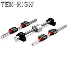 CNC Ball Screw SFE Nut HOUSINGS BK/BF Coupler HSR15 Linear Rail CA Bearing Lot