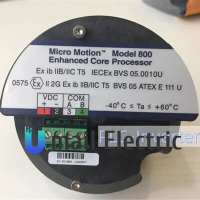 The new Emerson Micromotion type800 Enhanced core processor#