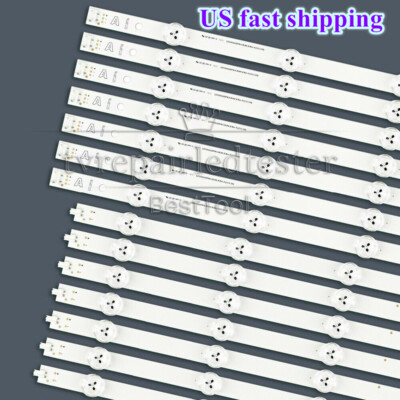 14pcs LED strip for LG innotek POLA2.0 55'' 55LA6200-CN 55LN5400-CN 55LN5700