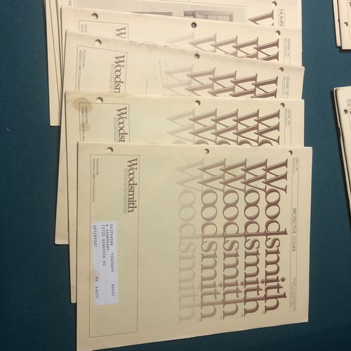 Woodsmith MAGAZINES Giant lot!! 1-160 Woodworking Projects 1979 - Picture 9 of 12
