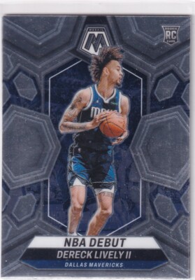 2023-24 Panini NBA Basketball Mosaic No. 265 Derreck Lively II Rookie