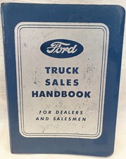 1946 Ford Truck Sales Handbook Data Book Hand Book Trucks Dealer Databook Orig