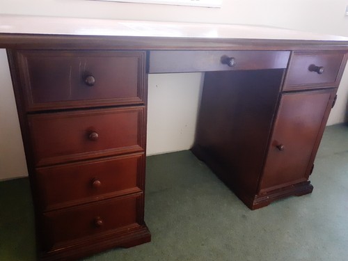 holz schreibtisch massiv - Bild 5 von 10