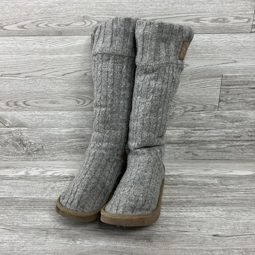 Victoria Secret Pink Gray Mukluk Tall 