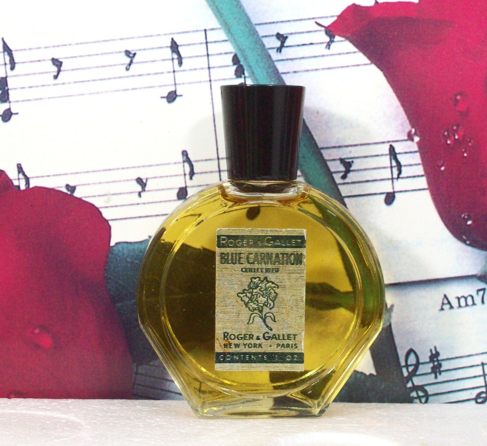 Roger & Gallet Blue Carnation Cologne 1.0 FL. OZ. WOB. Vintage. eBay