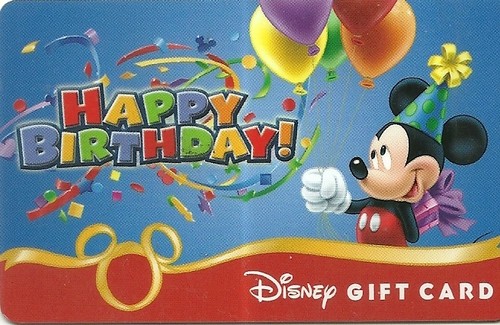 Rare Carte Cadeau Walt Disney Mickey Joyeux Anniversaire Happy Birthday Ebay Rare Carte Cadeau Walt Disney Mickey Joyeux Anniversaire Happy Birthday Ebay