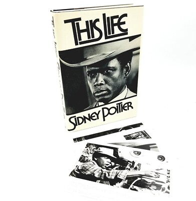 This Life by Sidney Poitier - 1980 First Edition with Publisher Promo Photos