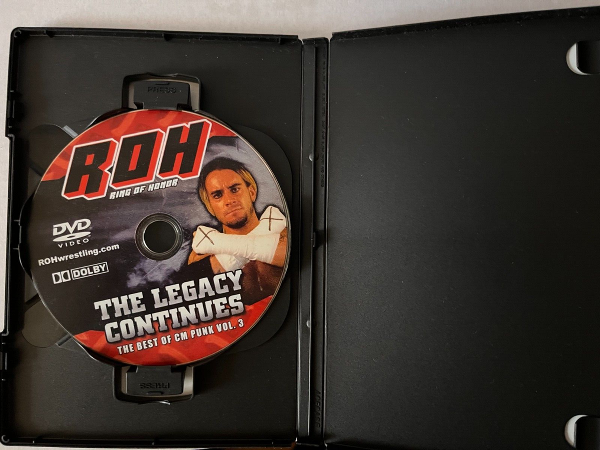 Ring of Honor Presents Best of CM Punk Vol. 3 the Legacy Continues