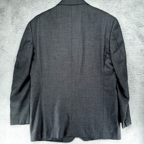 JOSEPH ABBOUD FOR NORDSTROM Wool Blend Blazer Sport Coat Gray Mens 48R - Picture 13 of 22