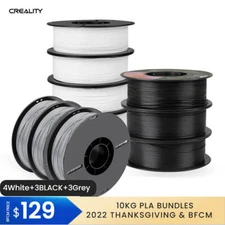 10KG Creality 3D Ender Series 1.75mm PLA Filament Bundles for all 3D printer