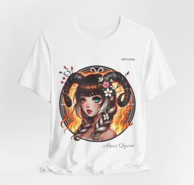 Arieș Queen - Zodiac Sign - Short Sleeve Tee
