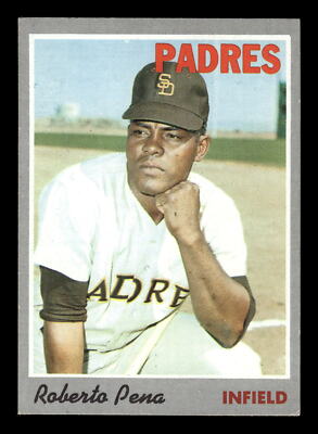 Roberto Pena 1970 Topps #44 San Diego Padres VG-EX