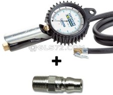 PISTOLA GONFIAGGIO WONDER MICHELIN BAR PSI MANOMETRO PNEUMATICI+RACC JAPAN 1/4"