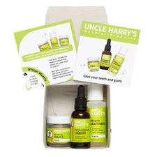 Uncle Harry's Natural Remineralization Kit with Tooth Whitening, One 3-Piece Kit