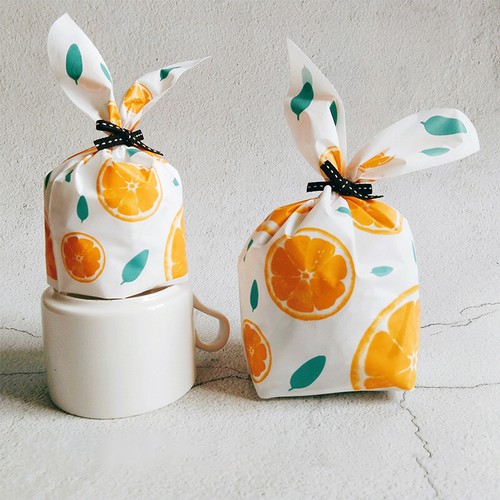 Cute Rabbit Ear Cookie Bag Gift Bag For Candy Biscuits Snack Baking Wedding G^PN - Picture 9 of 23