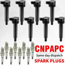 8X Ignition Coil & 8X Iridium Spark Plug for Toyota Tundra Sequoia 4.7L V8 UF230