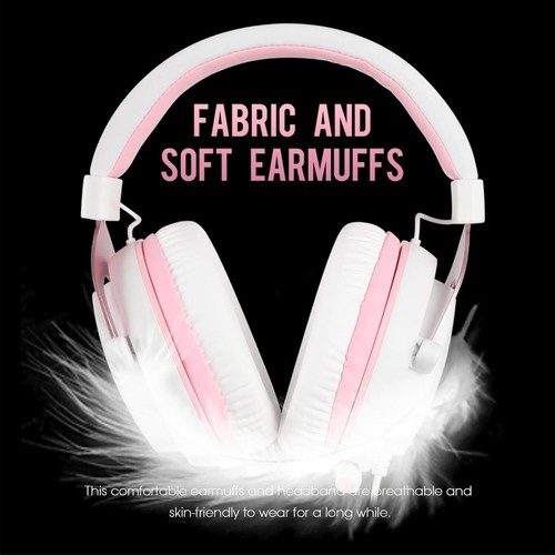 MPOWER Over-Ear Gaming Headset: Soft Earmuffs with 3.5mm Jack Connection - Picture 5 of 9