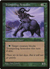 Trumpeting Armodon Tempest - MTG Magic the Gathering - NM /LP							