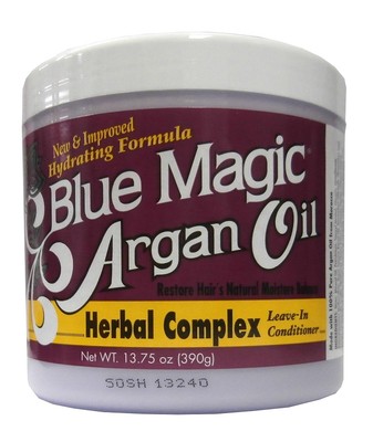 Blue Magic Argan Oil Herbal  Leave In Conditioner 390g Versand Kostenlos 