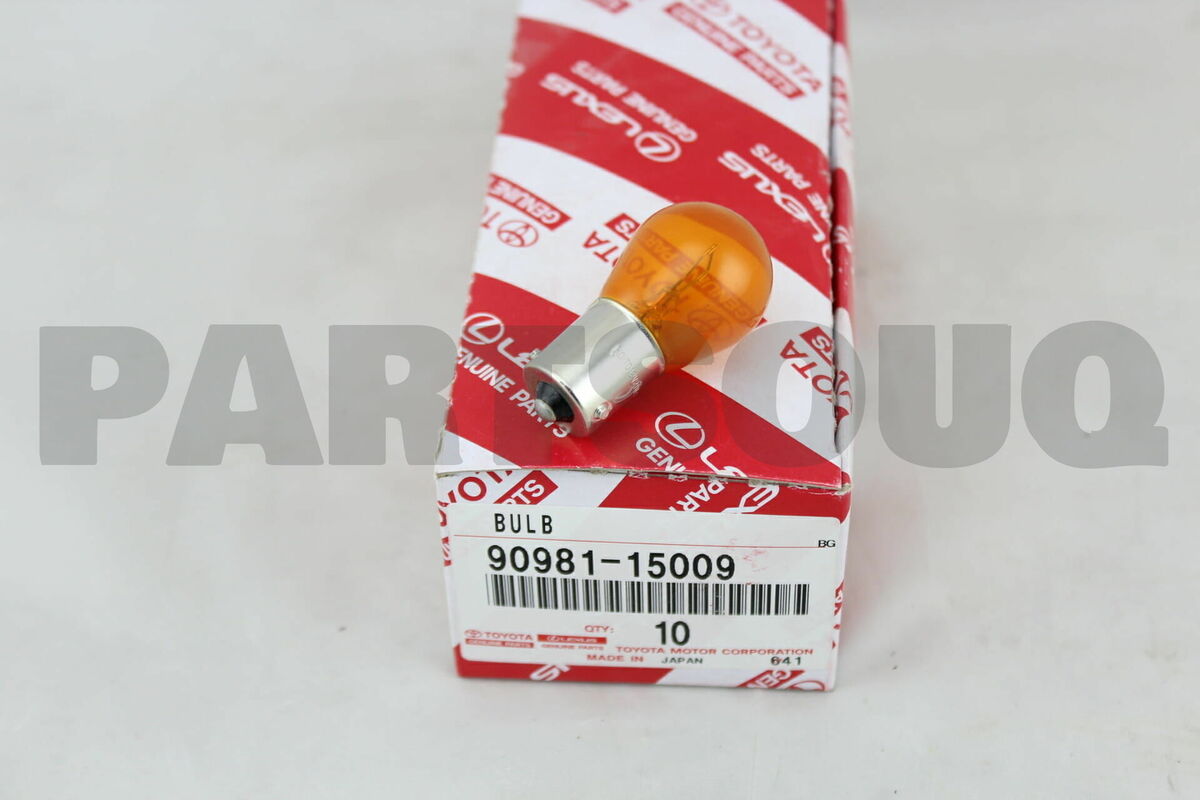 9098115009 Genuine Toyota BULB (FOR FRONT TURN SIGNAL LAMP 9098115009 Genuine Toyota BULB (FOR FRONT TURN SIGNAL LAMP