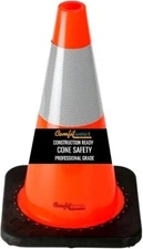 COLFC-180-6 Orange Traffic Cone with 6" 3M Reflective Collar