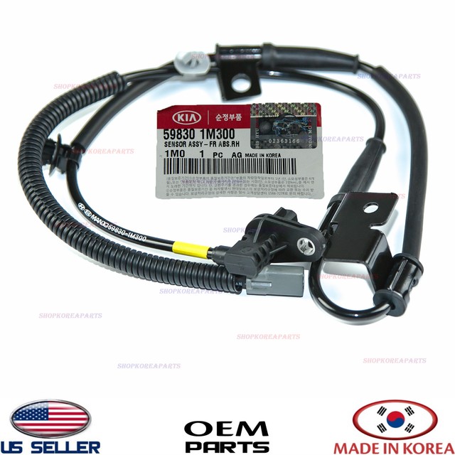 ABS WHEEL SPEED SENSOR FRONT RIGHT GENUINE! KIA FORTE 20092013 598301M300 eBay
