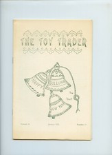 January 1972 The Toy Trader Magazine Photos President John Adams Classified Ads