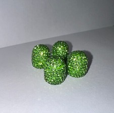 4x Peridot Green Crystal Tire Valve Caps Bling Diamond Luxury Car Women Gift 4x Peridot Green Crystal Tire Valve Caps Bling Diamond Luxury Car Women Gift