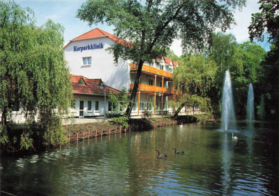 Old postcard Heiligenstadt Kurparkklinik 1996 used postcard rfa5060j
