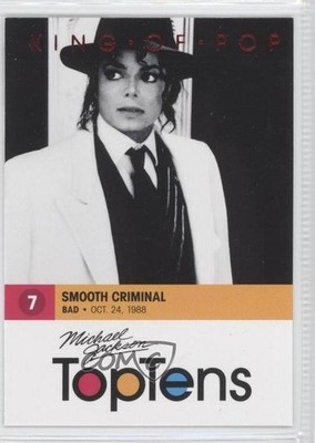 2011 Panini King of Pop Top Tens Michael Jackson Smooth Criminal #171 0a1