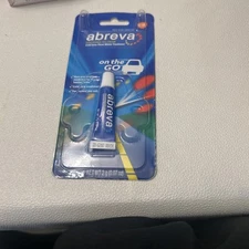 Abreva On The Go Cold Sore and Fever Blister Treatment 2g Tube 02/25