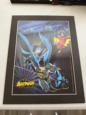 DC Comics Batman & Robin 13.5" x 10.5" Hi-Def 3D Art Wall Poster SEALED