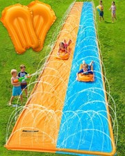 30FT Slip and Water Slide, Extra Long Slip N Water Slide for Kids and Adults, 2