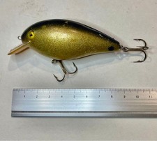 Old Big O Cotton Cordell Crankbait Gold Old Fishing Lure Used