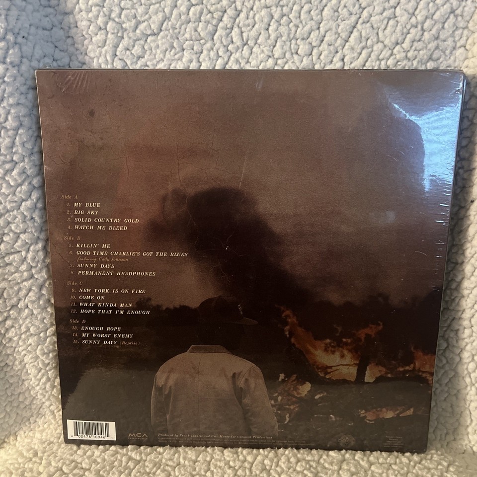 New Parker McCollum Self Titled “Parker McCollum” Double Vinyl LP