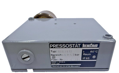TRAFAG Pressostat Typ 900.2972 Druckschalter 0,9 bis 1,5 bar