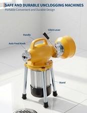 GRAVEE 66FTx 5/8 Portable Drain Cleaning Mach...