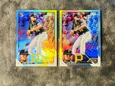 Luis Ortiz 2023 Topps Chrome Silver Rookie Refractor (2)