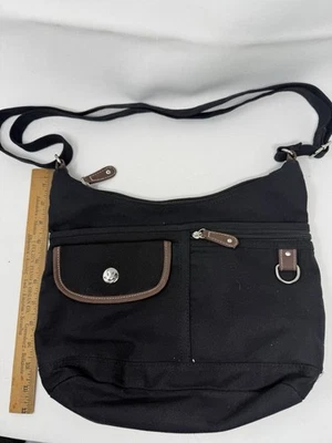 Vintage 90s/Y2K joe boxer black nylon travel bag - Image 1 of 4