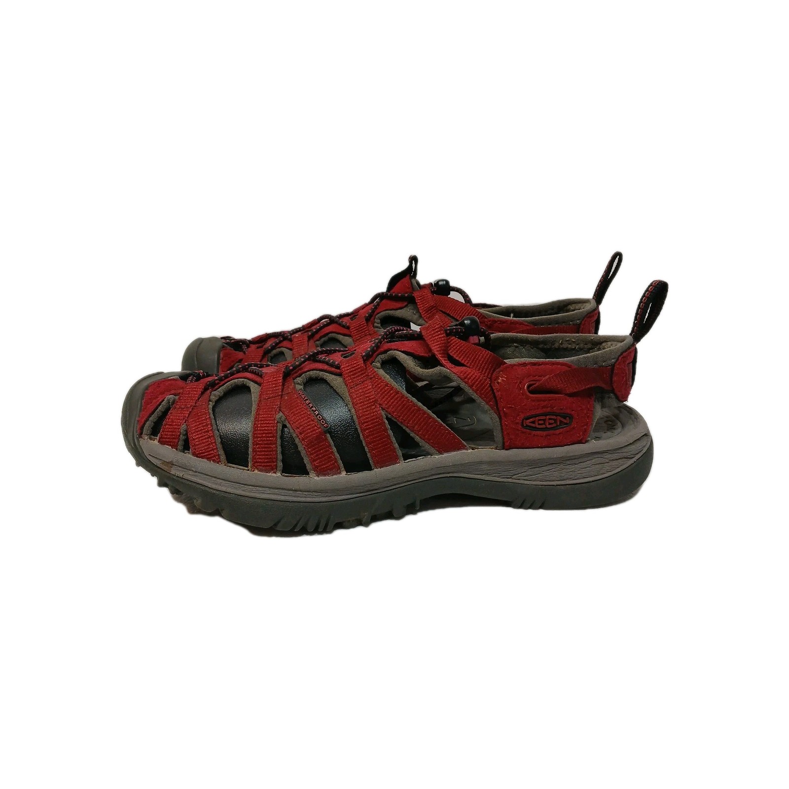 KEEN Whisper sandalo da donna rosso marrone per escursionismo in acqua taglia 7
