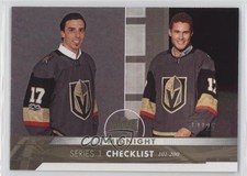 2017 Upper Deck Checklist UD Midnight 10/25 Marc-Andre Fleury Brayden McNabb 0c3