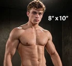 Shirtless Hung Beefcake Muscle Stud 8x10 Fantasy Photo Photograph Reprint 1079