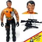 2004 Hasbro GI Joe 3 3/4" Action Man Figure 100% Complete Night Force ARAH