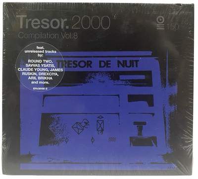 Tresor. 2000 Compilation Vol. 8 CD Techno NEW Savvas Ysatis~Drexciya~Round Two+9