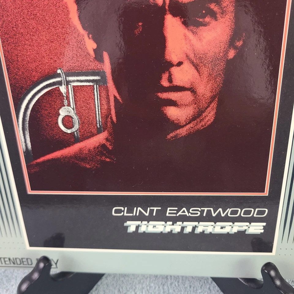 Tightrope Laserdisc LD Extended Play Clint Eastwood 1985 - Image 2 of 4