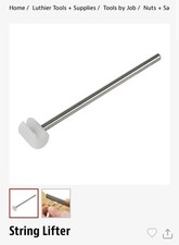 Stew Mac USA #4803 String Lifter Luthier Tool (great When Cutting Nut Slots Etc)