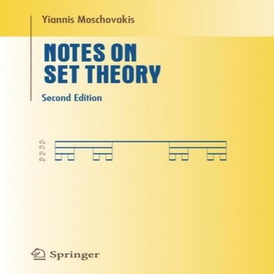 Notes on Set Theory Yiannis Moschovakis Hardcover Springer Nature